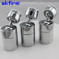 Robinet de cuisine 3/360 rotatif à économie d'eau, douche tête de douche, salle de bain, buse aérateur, adaptateur de robinet, barboteur, tête pivotante aérateur