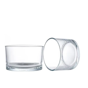 Haute qualité 36ml verre clair bougie conteneur épais mur large bouche verre aromathérapie pot pour la maison fête mariage décor - Product Image 1