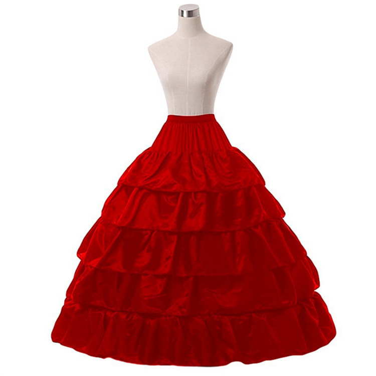 Woman Ball Gown Hoops Bridal Wedding Skirt Crinoline Underskirt Petticoat For Wedding Dress