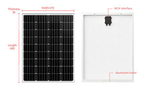 Fabricant chinois, prix bas, panneau solaire photovoltaïque monocristallin HJT PERC 700W, efficacité <span class=keywords><strong>21</strong></span>%, module de grande puissance, industriel - Product Image 5