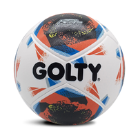 Ballon de football GOLTY GSH-6017 Taille 4 Poids 410-440G et Circonférence 620-640MM avec faible élasticité, manche en PU laminé