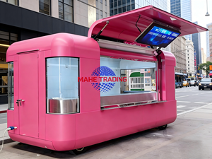 Camión de Comida Usado Totalmente Equipado para Helados y Hot Dogs, Capacidad de Carga de 1500 kg, Construcción de Acero Inoxidable, 1 Año de Garantía, Resistente a la Corrosión, en Venta - Product Image 2