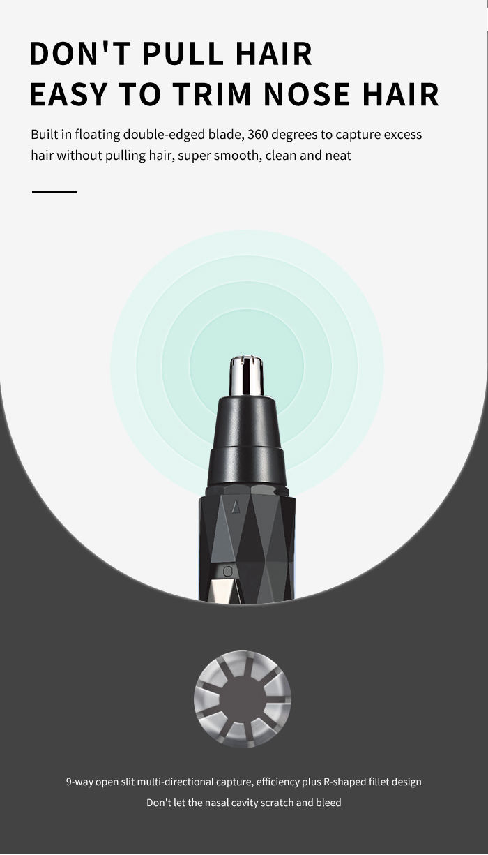 Kemei KM6673 2 in 1 Nose And Ear Trimmer Price in Bangladesh