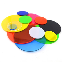 Plaque acrylique transparente colorée sur mesure avec service de découpe, épaisseur 3-5 mm, taille personnalisée, moderne, pour usage intérieur, légère