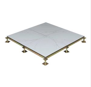 Baldosas elevadas impermeables Suelo elevado de Pvc Sistema de perfil bajo Suelo antiestático para sala de ordenadores o servidores - Product Image 1