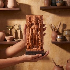 Escultura de Gauri Parvati del siglo X, réplica de arte de templo de la diosa hindú - Product Image 2
