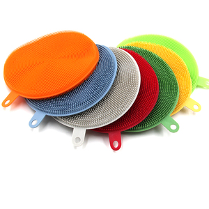 Cepillo de Silicona Suave para Lavar Frutas, Esponja de Silicona para Limpiar Platos, para la Cocina - Product Image 5