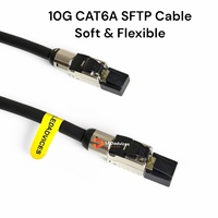 Câble réseau Ethernet CAT6A S/FTP 10G pour centre de données et câblage structuré |   Performances stables à faible latence 500 MHz