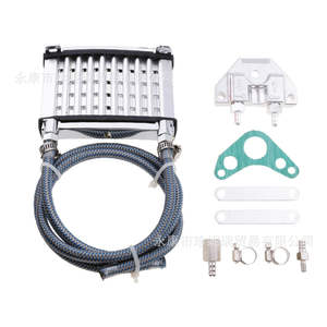 ชุดออยล์คูลเลอร์สีน้ำเงินสำหรับรถเอทีวี 125 ซีซี 140 ซีซี 150 ซีซี อะไหล่ซ่อมบำรุงรถจักรยานยนต์ ชุดอัพเกรดระบบหม้อน้ำ - Product Image 4