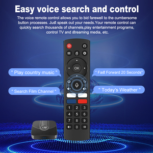 Nhà Máy Bán buôn mạng thông minh <span class=keywords><strong>media</strong></span> <span class=keywords><strong>player</strong></span> X16 OTT Set Top Box s905y4 Quad Core 8K UHD 4GB 32GB ATV OS Android kỹ thuật số TV Box - Product Image 5