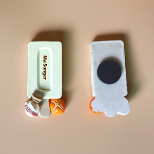 Venta al por Mayor Directa de Fábrica, Pegatinas de Resina Madiel Ecológicas para Refrigerador con Diseño de Paletas Heladas, Modelo Turístico de Harbin, China - Product Image 4