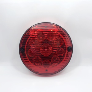 Luces Traseras LED Redondas de 7 Pulgadas para Remolques, Aptas para Autobuses Escolares y Camiones de <span class=keywords><strong>Refugio</strong></span>, y Todos los Dispositivos Automotrices, Alimentación de CC 10-30v - Product Image 3