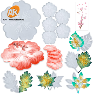 แม่พิม<span class=keywords><strong>พ</strong></span>์ซิลิโคนเรซิ่นอี<span class=keywords><strong>พ</strong></span>็อกซี่รูปกลีบดอกซากุระสำหรับทำถาดเสิร์ฟขนม<span class=keywords><strong>เค้ก</strong></span>งานแต่งงาน DIY - Product Image 6