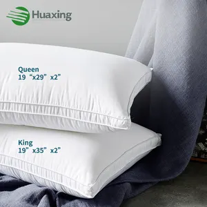 Popular Hilton Queen tamanho macio e confortável microfibra travesseiro inserir