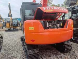 Maquinaria de movimiento de tierras usada, de 7 toneladas miniexcavadora, excavadora original Hitachi zx70 - Product Image 4