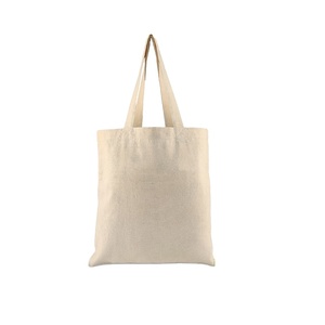 Sac fourre-tout en toile de jute 100% naturel, écologique, grande taille avec poignée de 60 cm, motif imprimé personnalisé, emballage en vrac, réutilisable pour les courses - Product Image 1