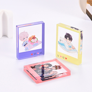Cadres photo en acrylique transparents pour anime, cartes de présentation multicolores, objets de collection d'art de dessin animé - Vente en gros - Product Image 3