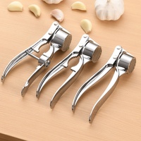 Aluminiumlegering handmatige knoflookpers & -knijper multifunctionele knoflookpeller pasta maker & -pers voor huishoudelijk gebruik groothandel