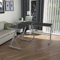 Bureau d'ordinateur en forme de L, nouveau, prix raisonnable, table de jeu compacte pour ordinateur portable
