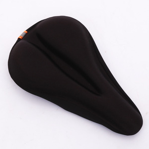 Saddle 3D Bike Seat Cover <b>Padded</b> Wide Gel Soft <b>Pad</b> Exercise Bike Seat <b>Cushion</b> Wide Foam Mountain Seat <b>Cushion</b> - Product Image 2