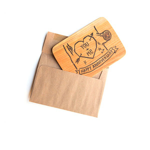 Экологически чистый 13,56 мГц rfid NFC213 Деревянная Карта - Product Image 5