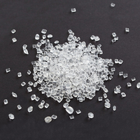 Granulés de résine polycarbonate transparente ignifuge, haute résistance aux chocs, matière première PC pour moulage par injection et extrusion
