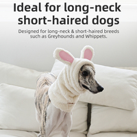 Vêtements pour chien DogLemi résistants au vent, style dessin animé, chauds et confortables, doux pour la peau, protection des oreilles, accessoires pour chien