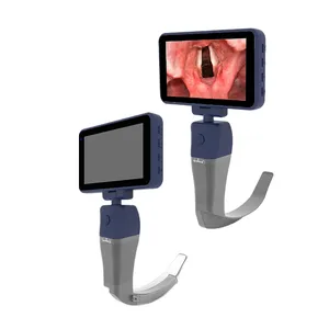 Fiberoptik video entübasyon laringoskop