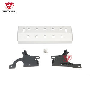 Plaque de protection inférieure avant en acier argenté pour Land Rover Defender 90 1990-2016 - Product Image 4