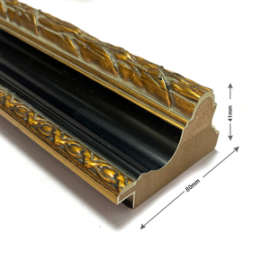 Khung tranh gỗ nguyên khối cổ điển giá sỉ, thiết kế tùy chỉnh, kiểu baguette, trang trí - Product Image 6