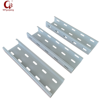 Bac à câbles perforé en acier galvanisé avec revêtement en poudre anti-corrosion pour le routage de câbles électriques en intérieur 600*500*3.0