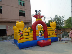 Più grande parco giochi gonfiabile/buttafuori gonfiabili al coperto/vecchia vendita di giostre del parco di divertimenti - Product Image 6