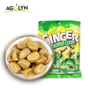 Caramelos <span class=keywords><strong>de</strong></span> <span class=keywords><strong>Jengibre</strong></span> Dulces con Sabor a Limón, Producción <span class=keywords><strong>de</strong></span> Fábrica, OEM <span class=keywords><strong>de</strong></span> Primera Calidad - Product Image 1