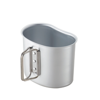 Offre Spéciale en gros bouteille d'eau en aluminium camping bouteille d'eau en aluminium cantine