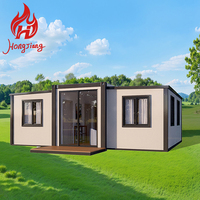 Maisons conteneurs de cuisine modulaires de luxe préfabriquées, pliables et extensibles, en kit, pour bureaux et centres commerciaux