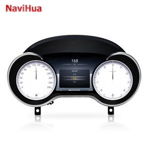 หน้าปัดดิจิตอลขนาด 12.3 นิ้วสำหรับรถยนต์เมอร์เซเดส-เบนซ์ ML GL GLE GLS R G Class จอ LCD แสดงผลความเร็ว ระยะทาง พร้อมอุปกรณ์อัพเกรด - Product Image 1