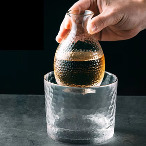 Ensemble de verrerie durable de haute qualité, carafe à <span class=keywords><strong>vin</strong></span> avec seau à glace, design moderne et artistique, idéal pour les fêtes - Product Image 3