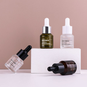 Frasco cuentagotas <span class=keywords><strong>de</strong></span> vidrio ámbar esmerilado transparente verde <span class=keywords><strong>de</strong></span> 15ml al por mayor con cuentagotas <span class=keywords><strong>de</strong></span> goma blanca para máscara <span class=keywords><strong>de</strong></span> aceite <span class=keywords><strong>de</strong></span> esencia a buen <span class=keywords><strong>precio</strong></span> - Product Image 3