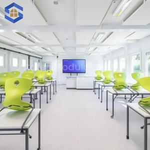 <span class=keywords><strong>บ้าน</strong></span>คอนเทนเนอร์ประกอบเร็วขนาด 20 ฟุต สำหรับไซต์ก่อสร้าง อาคารชั่วคราว หอพัก สำนักงาน โรงเรียน ห้องเรียน - Product Image 2