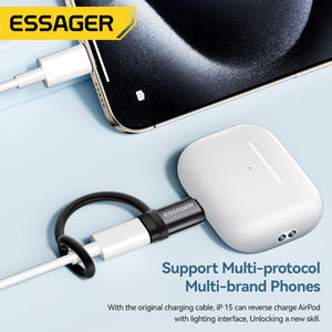 ESSAGER ES-OTG18 Adattatore USB 2.0 3A per Ricarica Rapida, Convertitore <span class=keywords><strong>OTG</strong></span> da USB Tipo C per <span class=keywords><strong>iPhone</strong></span> - Product Image 6
