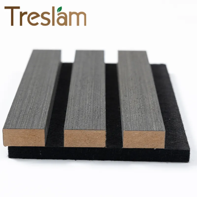 LYW Treslam Customized MDF Acoustic Wooden Panels Acoustic Panel for Household and Interior Sound Proof Wall Panel