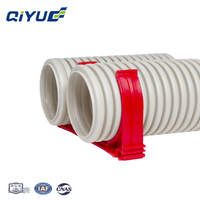 Colliers de serrage en plastique de haute qualité pour conduits d'air PE, pour systèmes de ventilation centralisée domestiques, plusieurs tailles disponibles