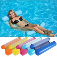 Hamac gonflable pour piscine, lit flottant en PVC, chaise longue de natation, 77,5x56 cm, capacité de charge de 100 kg, certifié pour les 10 ans et plus