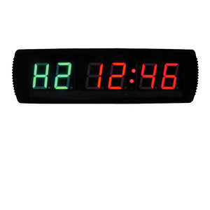 Logotipo impreso barato digital 3 pulgadas de 6 dígitos LED pequeño <span class=keywords><strong>reloj</strong></span> de <span class=keywords><strong>Cuenta</strong></span> Regresiva para montaje en pared - Product Image 4