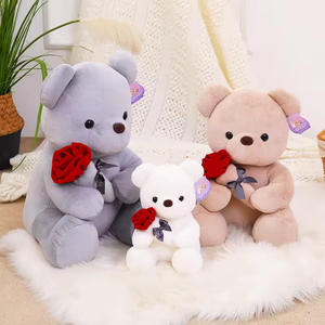 Nuevo Oso de Peluche de San Valentín 2025, Osos de Peluche Súper Suaves con Rosas Vívidas, Osos de Peluche Rellenos - Product Image 6