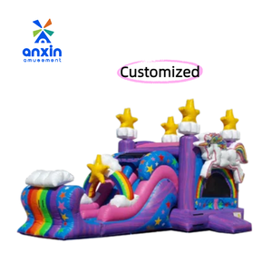 Castillo Inflable, Brincolín Inflable Combinado, Castillo Inflable con Tobogán a Precio Económico - Product Image 3