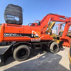 รถขุดล้อยาง Doosan DH210W-9 มือสอง ผลิตในเกาหลี น้ำหนัก 21 ตัน ของแท้จากเกาหลี Doosan 210W-9 พร้อมเครื่องยนต์และปั๊มเดิมๆ - Product Image 2