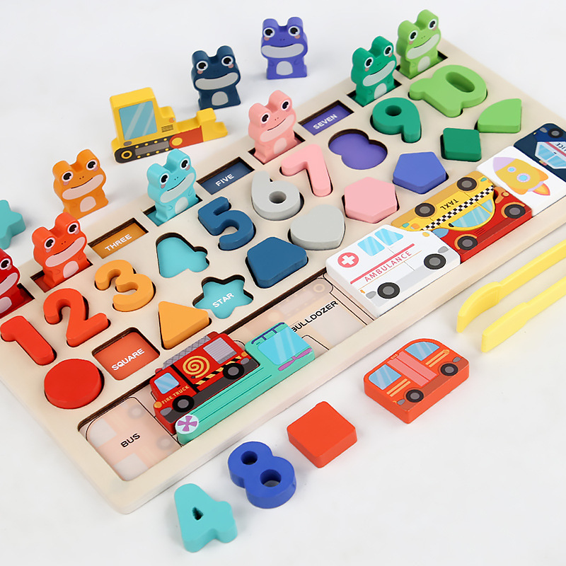 4 in 1 Frog Shape Number