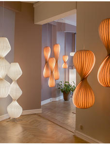 Nordic Sofa Edge Wohnzimmer Seide geboren werden, um Lampe zu stehen - Product Image 4