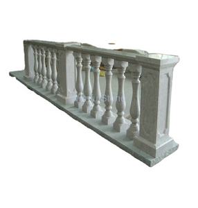 מרפסת חלולה חיצונית מודרנית עמודי בית גרניט לבנים עם עיצובים מותאמים אישית וליטוש גבוהה - Product Image 1